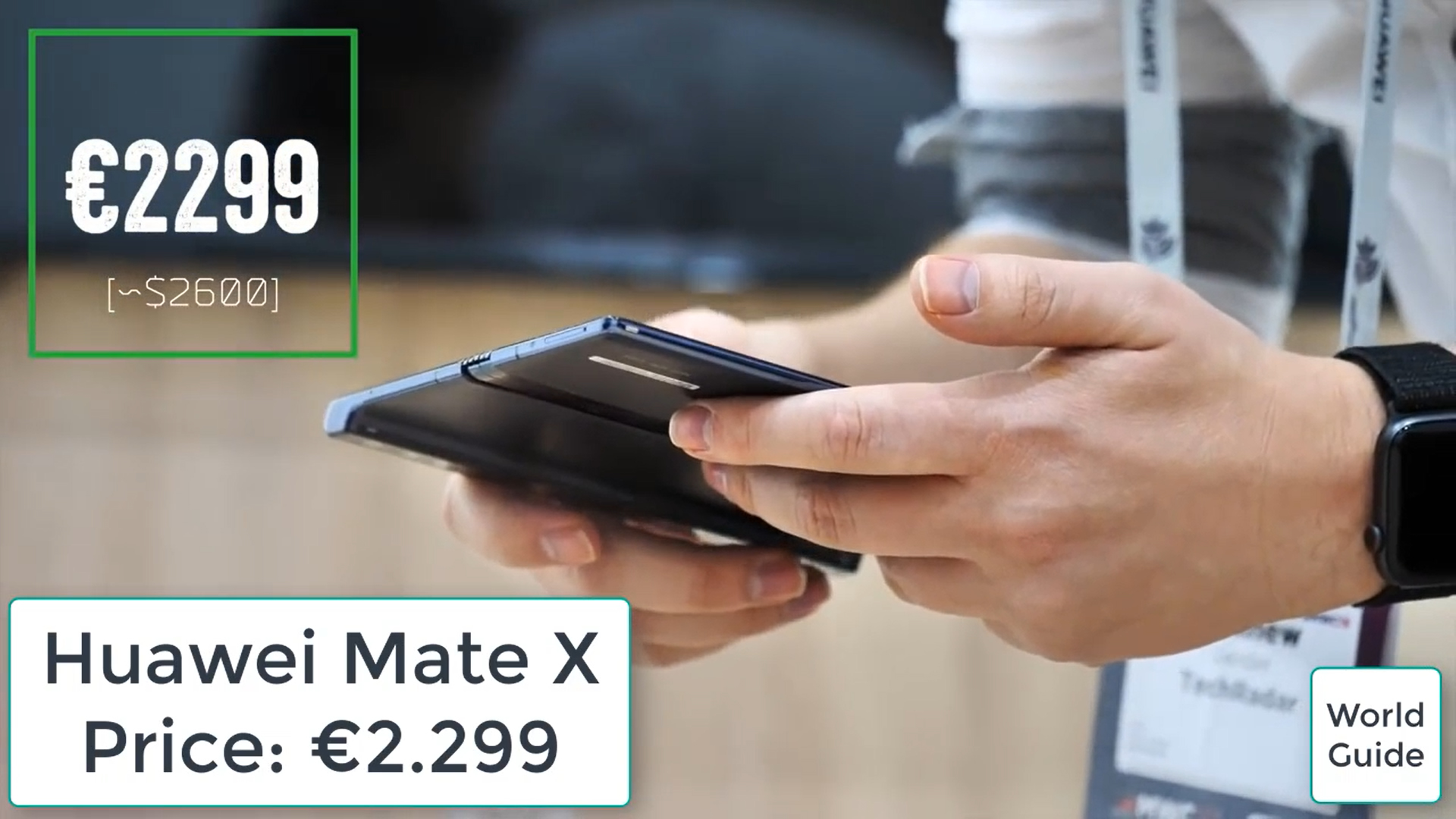Huawei Mate X price